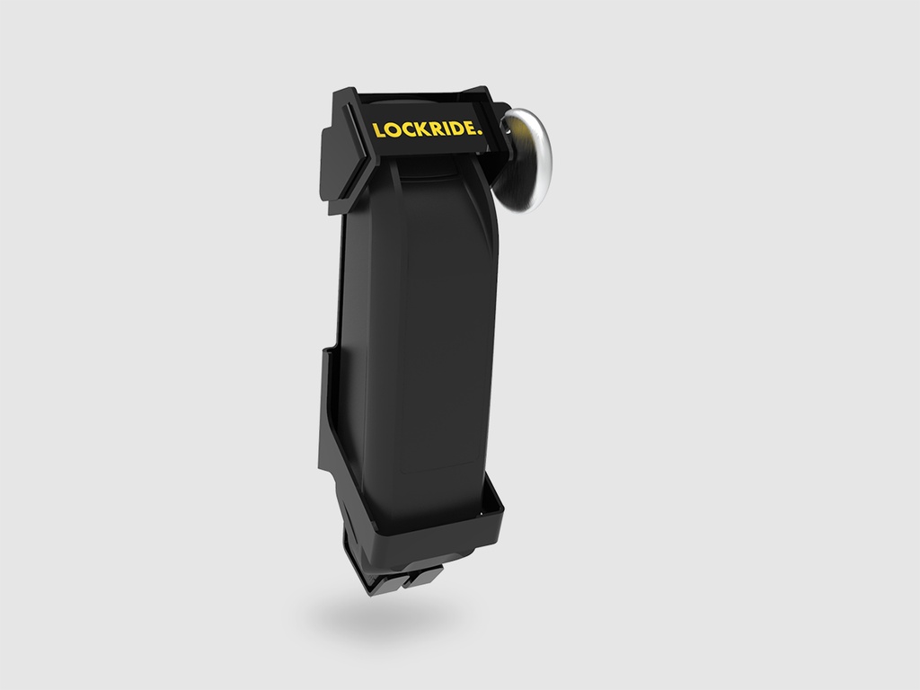 Lockride Model X Black - Accuslot voor Bosch PowerPack (incl. ABUS Diskus hangslot)