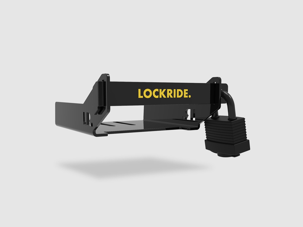 LOCKRIDE Multipla3 for Fatbike with Ananda + ABUS Expedition