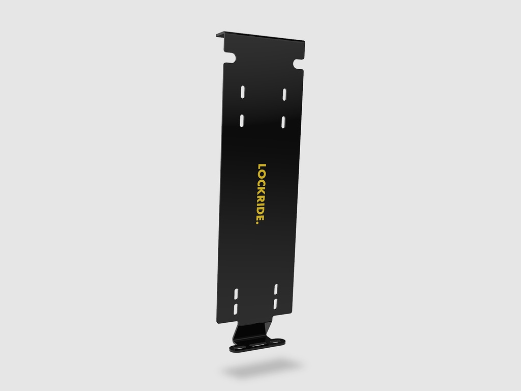 Lockride Model X Black incl. adapter for Carqon (incl. ABUS Diskus hangslot)
