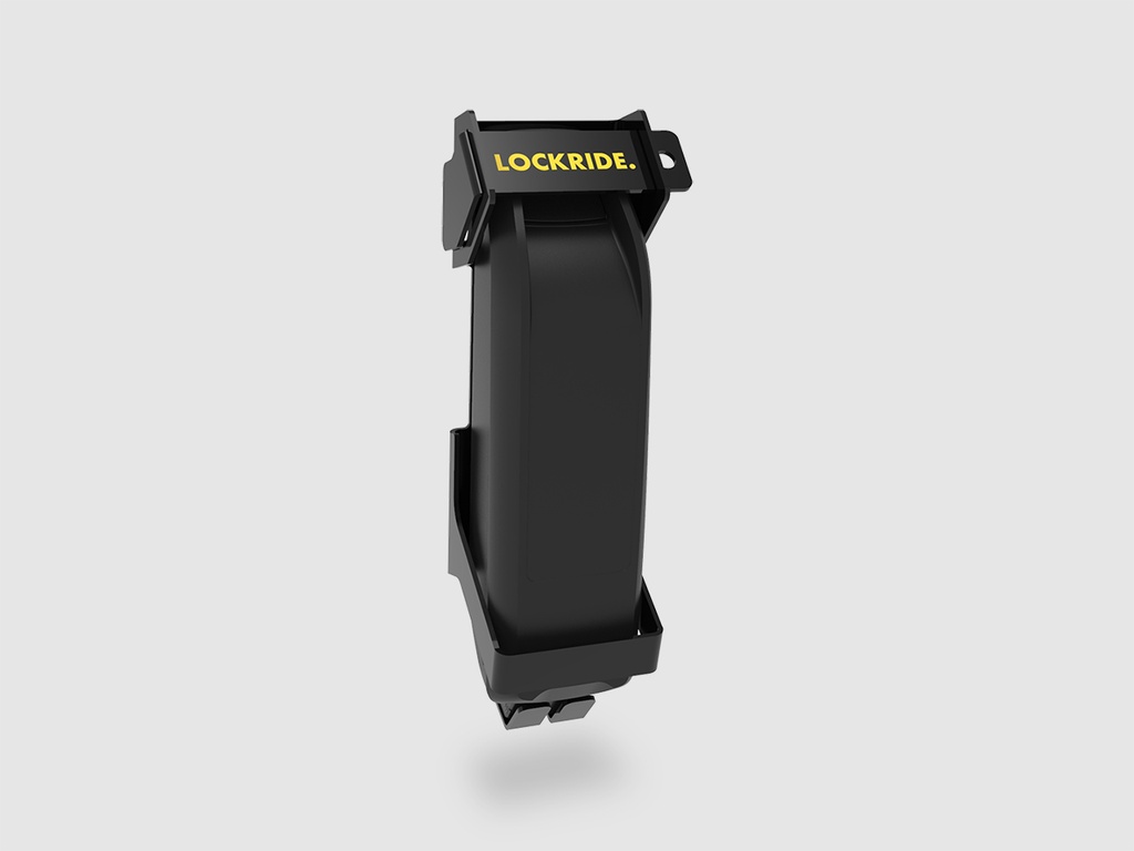 Lockride Model X Black voor Fier - Accuslot voor Bosch PowerPack (excl. hangslot)