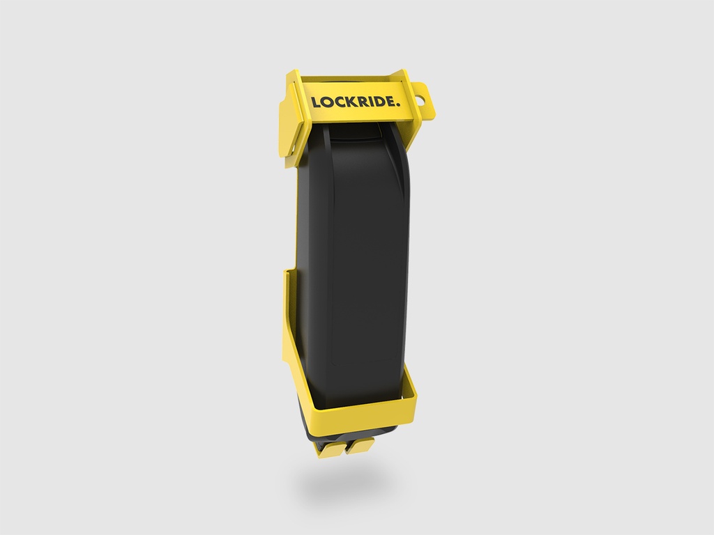 Lockride Model X Yellow - Accuslot voor Bosch PowerPack (excl. hangslot)
