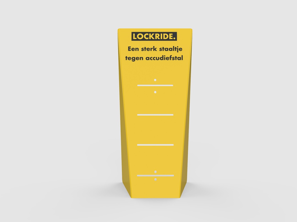 Totem Display Yellow