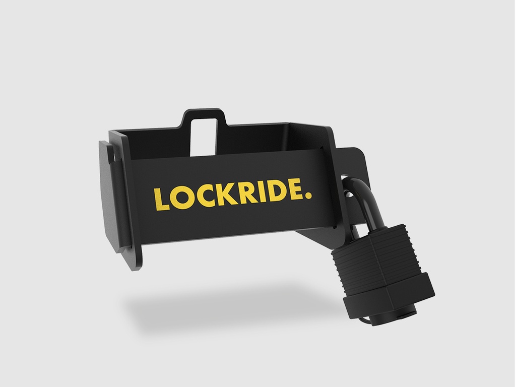 LOCKRIDE Smart 545 for Bosch Powerpack Frame + ABUS Expedition