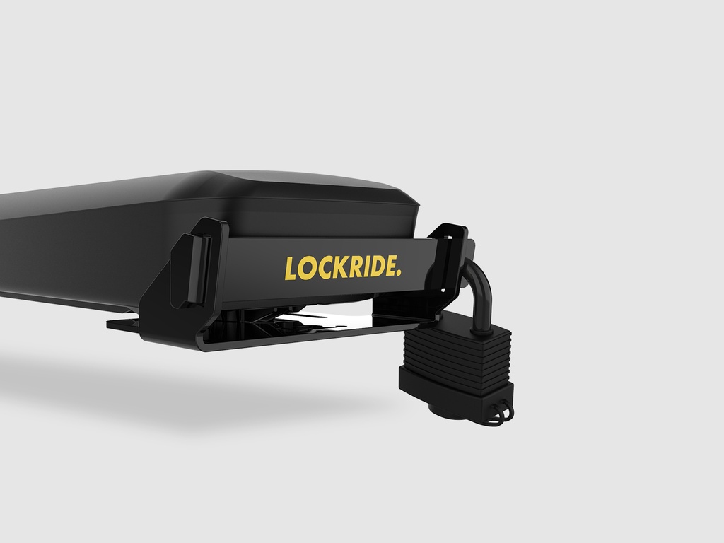 LOCKRIDE E-Type BES3 for PowerPack Rack + ABUS Expedition