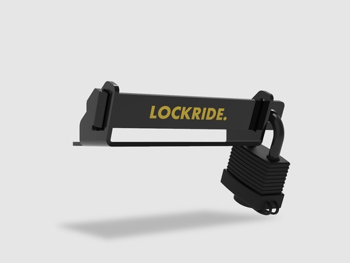 LOCKRIDE E-type 500 for Bosch Powerpack Rack + ABUS Expedition
