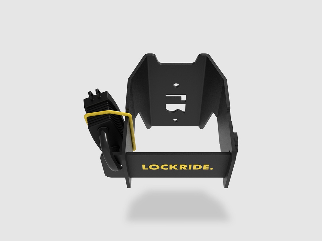 LOCKRIDE Discovery for Riese&Müller Flat pin + ABUS Expedition